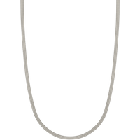 Marena Herringbone Sterling Silver Necklace - 18"