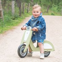 Bandits and Angels Italian Rider groen - Houten loopscooter vanaf 2 jaar