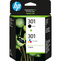 HP 301 Cartridges Combo Pack
