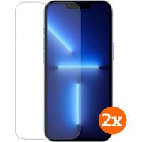 BlueBuilt Apple iPhone 14 / 13 / 13 Pro  Screenprotector Glas Duo Pack