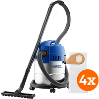 Nilfisk Buddy II 18 Inox + Nilfisk Stofzakken voor Buddy II (4x)
