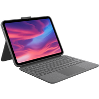 Logitech Combo Touch Apple iPad (2025/2022) Toetsenbord Hoes QWERTY