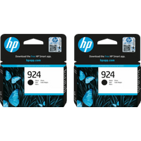 HP 924 Cartridge Zwart Duo Pack