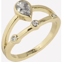 Aliane Multi Stone Ring - 8 / 18k Gold Plated