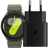 Samsung Galaxy Watch 7 4G Groen 44mm + Oplader 25W