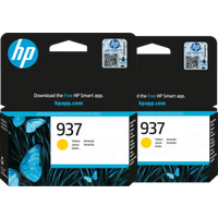 HP 937 Cartridge Geel (2 stuks)