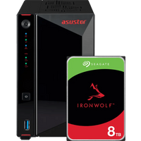 ASUSTOR AS5402T + Seagate Ironwolf 8TB