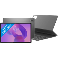 Lenovo Idea Tab Plus 12,1 inch 256GB Wifi Grijs met Stylus + Toetsenbord Hoes QWERTY