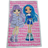 Rainbow High fleece deken - sherpa