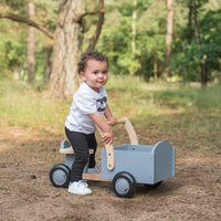 Bandits and Angels Little Rider grey - Houten bakfiets vanaf 1 jaar