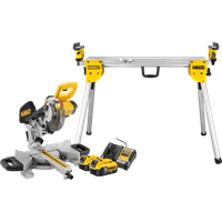 DeWalt DCS365N-XJ 5,0 Ah Accu (2x) Starterspakket + DeWalt DE7033-XJ
