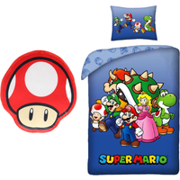 Super Mario dekbedovertrek + kussen