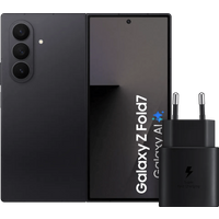 Samsung Galaxy Z Fold 7 256GB Zwart 5G + Samsung Oplader 25 Watt Zwart