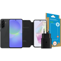 Samsung Galaxy A36 128GB Zwart 5G + Compleet Accessoirepakket