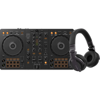 Pioneer DJ DDJ-FLX4 + Pioneer DJ HDJ-CUE1