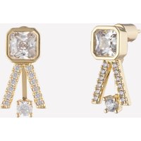 Indre Stud Jacket Earrings - 18k Rose Gold Plated