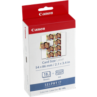 Canon KC-18IL Selphy CP Serie inkt en papier
