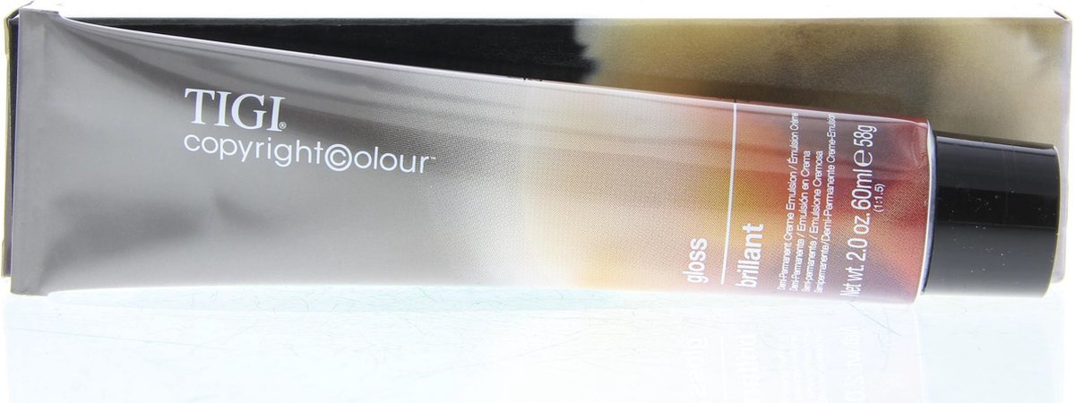 Tigi Haarverf Copyright Colour Gloss Demi-Permanent Creme Emulsion 6/34 6GC Dark Golden Coppery Blonde