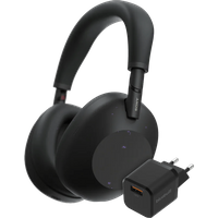 Sony WH-1000XM6 Zwart + BlueBuilt Quick Charge Oplader