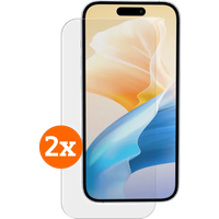 BlueBuilt Apple iPhone 16 Screenprotector Glas Duo Pack