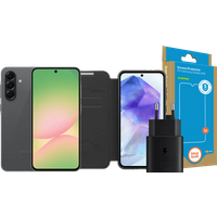 Samsung Galaxy A56 128GB Zwart 5G + Compleet Accessoirepakket