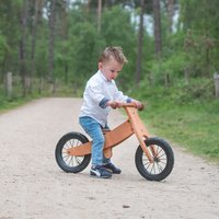 Loopfiets vanaf 2 jaar Bandit 2in1 bamboe - Bandits & Angels