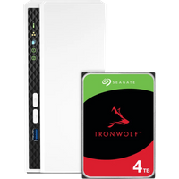 QNAP TS-133 + Seagate Ironwolf 4TB
