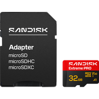SANDISK Extreme PRO microSDHC 32GB 90MB/s