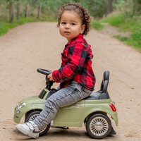 Loopauto vanaf 1 jaar Fiat 500 retro groen - Bandits & Angels
