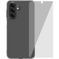 BlueBuilt Samsung Galaxy A17 4G/5G Back Cover Transparant + Screenprotector Glas