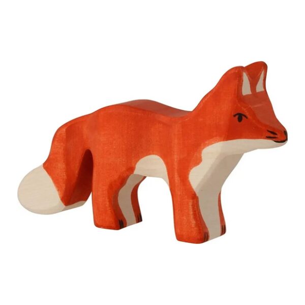 Holztiger Vos, staand