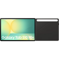 Samsung Galaxy Tab S10 FE Plus 13,1 inch 128GB Wifi Zilver + Book Case Zwart