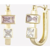 Violetta U Hoops - 18k Gold Plated