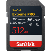 SanDisk SDXC Extreme PRO 512GB 300MB/s