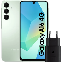 Samsung Galaxy A16 128GB Groen 4G + Samsung Oplader 25W Zwart