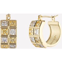 Astor Chunky Huggie Hoops - 18k Gold Plated