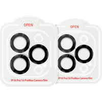 BlueBuilt Apple iPhone 16 Pro/16 Pro Max Camera Lens Protector Aluminium Duo Pack