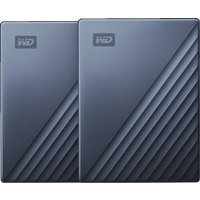 WD My Passport Ultra 5TB Blue - Duo pack