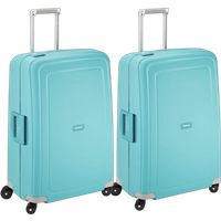 Samsonite S'Cure Spinner 75cm Duo Pack Aqua Blue