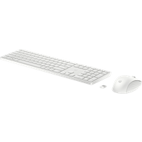 HP 650 Draadloos Toetsenbord en Muis set Wit Qwerty