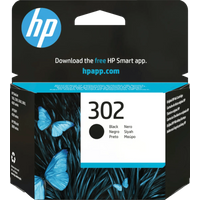 HP 302 Cartridge Zwart (F6U66AE)