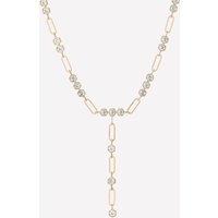 Anaé Large Paperclip Chain Necklace - 18k Gold Plated Brass