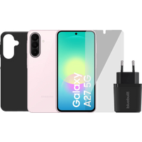 Samsung Galaxy A27 128GB Roze 5G + Compleet Accessoirepakket