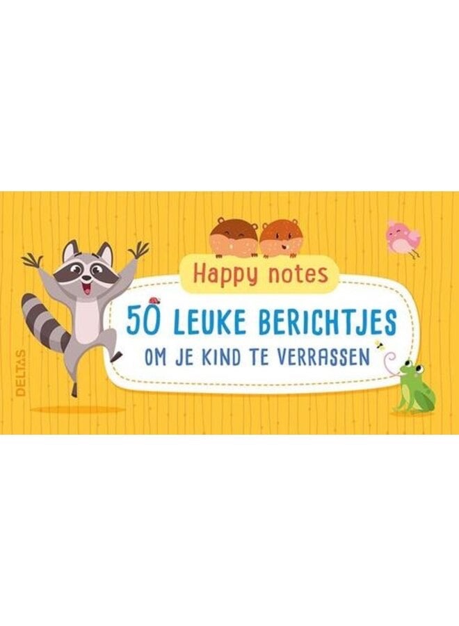 Happy notes - afscheurboekje