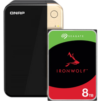 QNAP TS-264-8G, Seagate Ironwolf 8TB